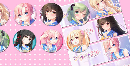 X（旧Twitter）アイコン&ヘッダー素材