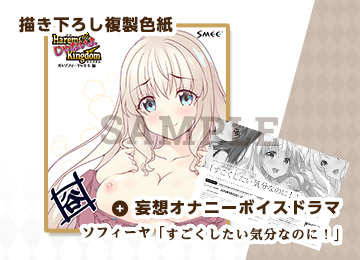 ２大特典 描き下ろし複製色紙 ＋ デジコン