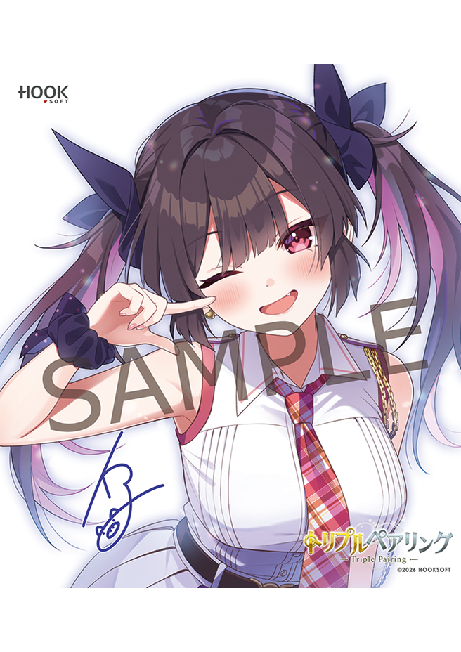 描き下ろし色紙